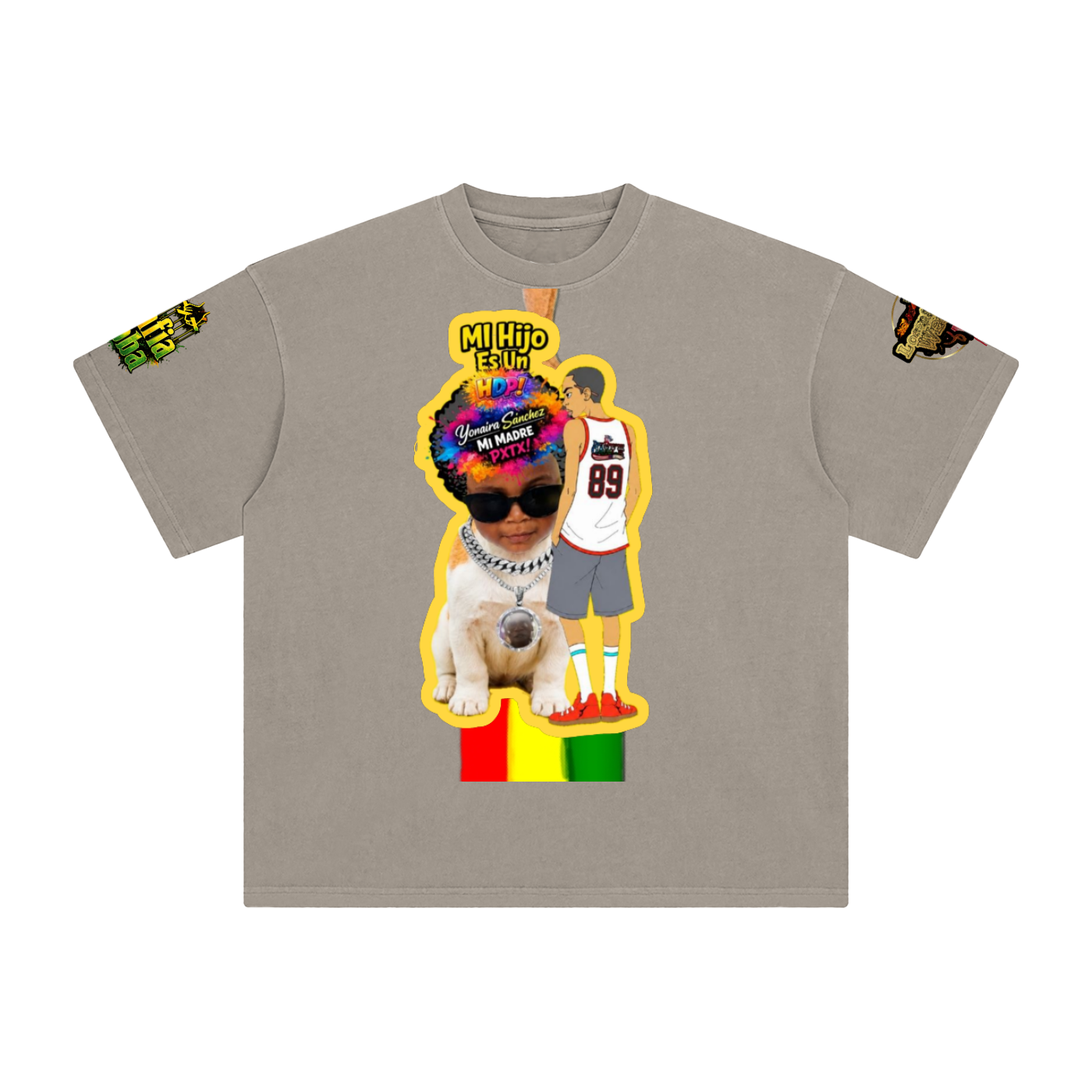 Enzyme Washed T-Shirt