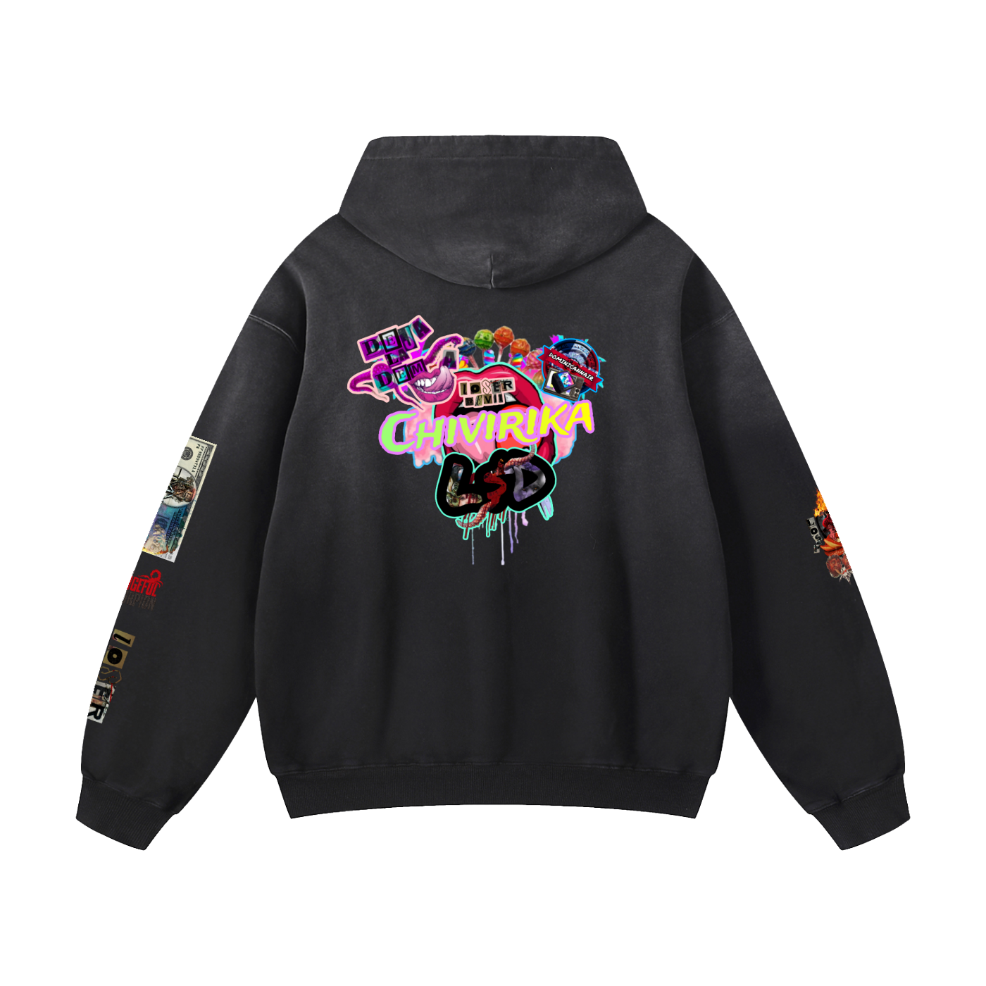 Heavyweight Sunfade Oversized Hoodie