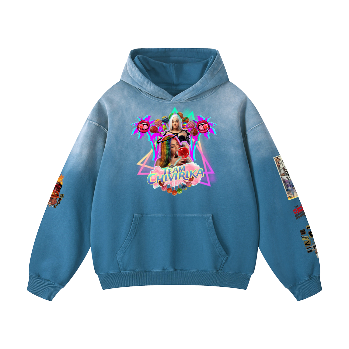 Heavyweight Sunfade Oversized Hoodie