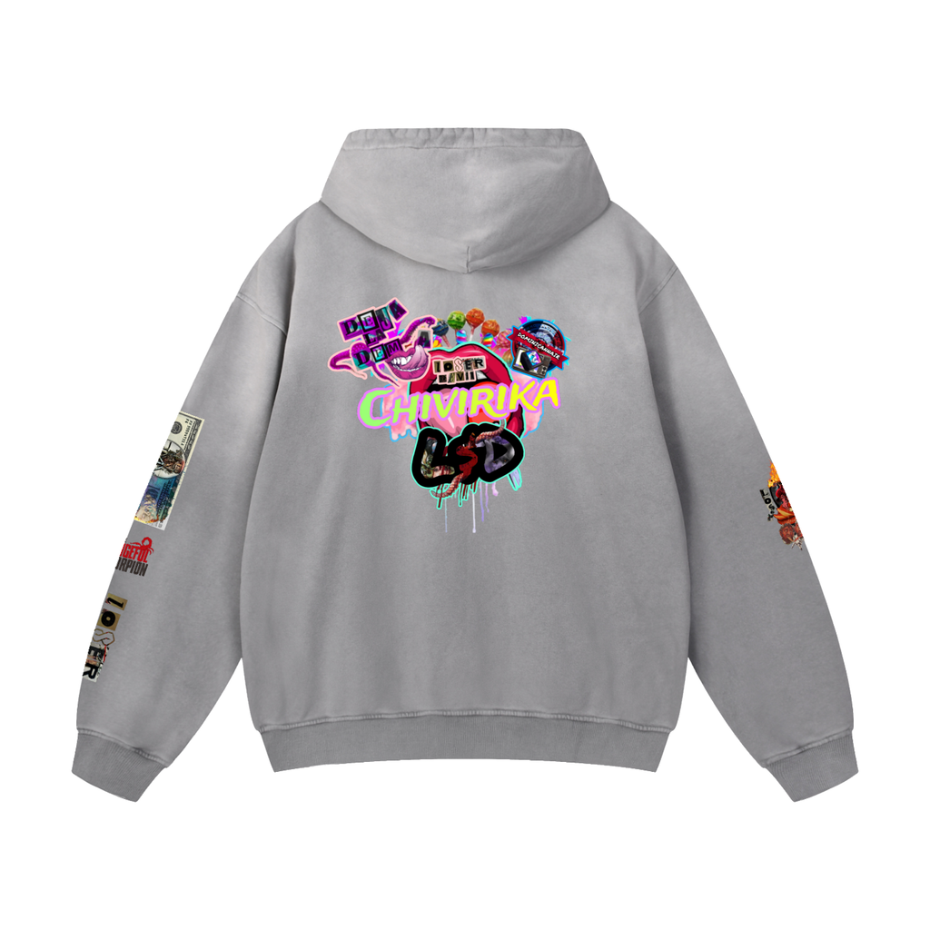 Heavyweight Sunfade Oversized Hoodie