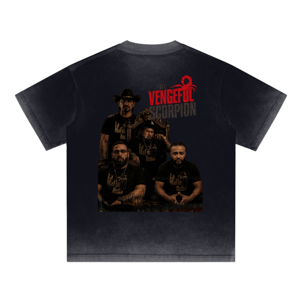 Reverse Dyed Loose Cotton T-Shirt