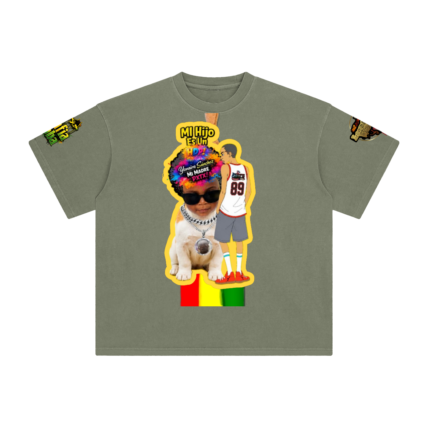 Enzyme Washed T-Shirt