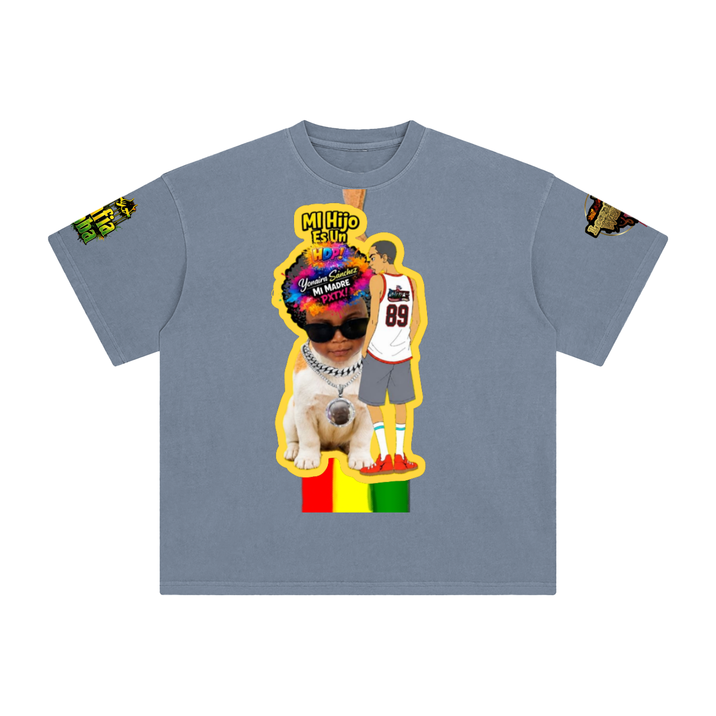 Enzyme Washed T-Shirt