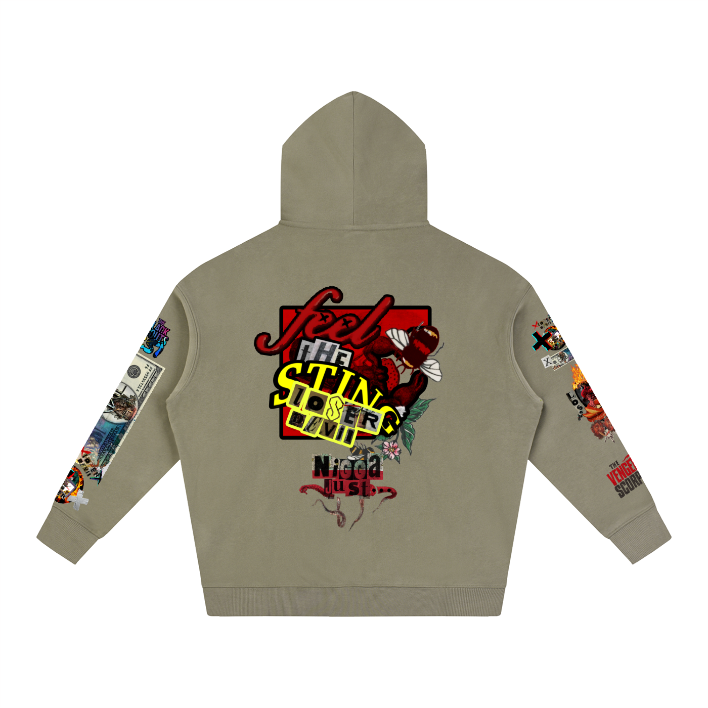 Oversize Fleeced Hoodie