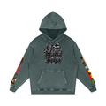 Snow Washed Loose Cotton Hoodie