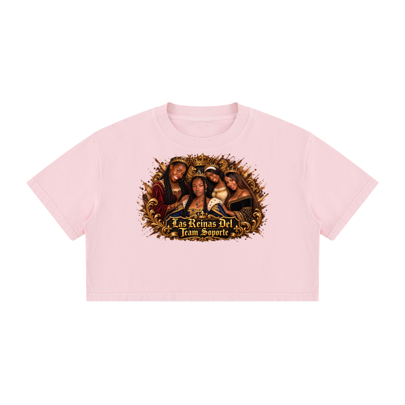 Women's Mineral Wash Cotton Crop T-Shirt