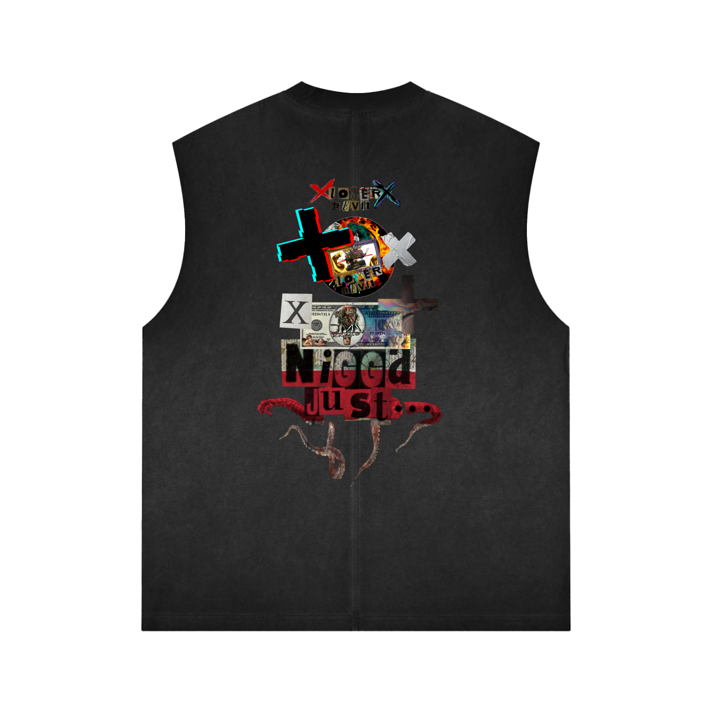 Reverse Washed Tank Top