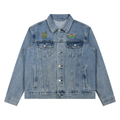 Unisex Vintage Wash Denim Jacket