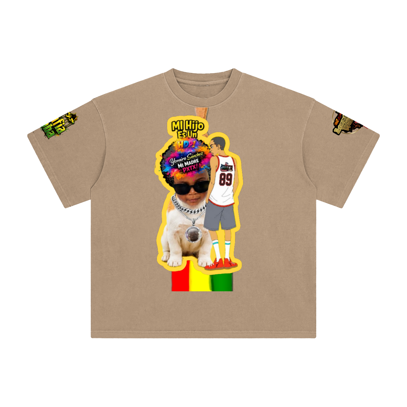 Enzyme Washed T-Shirt