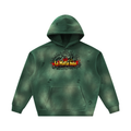 Unisex Sunfade Frayed Fleece Hoodie